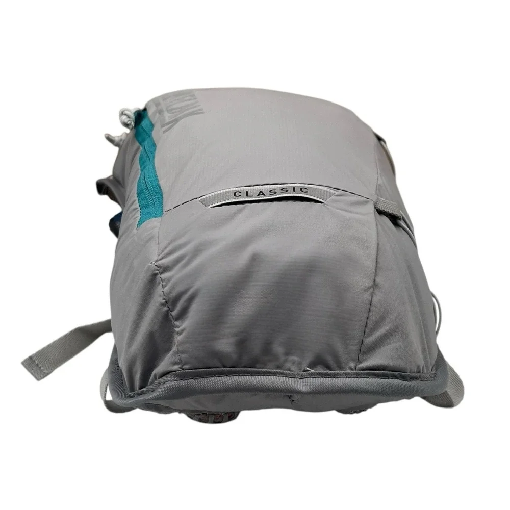 CamelBak Classic Light Bike Cycling Hydration Pack 70oz 2L Gray Aqua